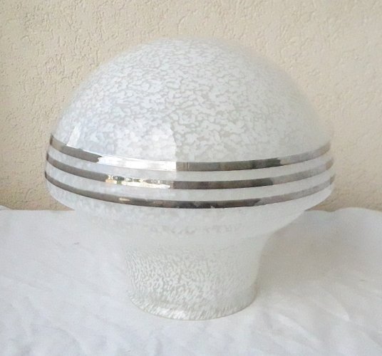 Abat-jour verre moucheté