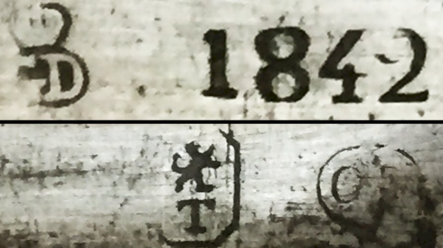 ABBL Leopold I sabre cavalerie belge J 106 / Troupe / 1842