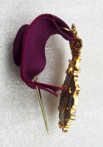 ABL : ORDRE DE LEOPOLD 1er OFFICIER AVEC GLAIVES XX ORIGINAL