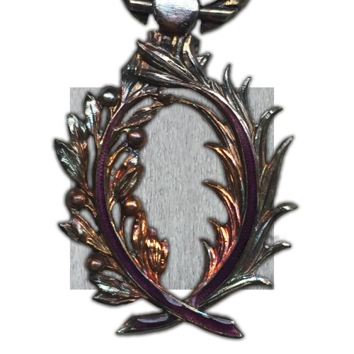 ABL : ORDRE DE LEOPOLD I CHEVALIER AVEC ÉCRIN + PALME ACADÉMIQUE DOFFICIER - O.HARNET UNILINGUE OR WW1 ORIGINAL