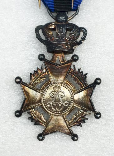 ABL : RARE 2 ORDRES LEOPOLD II MÉDAILLE D'OR + CHEVALIER - 2 DEVISES ORIGINAL