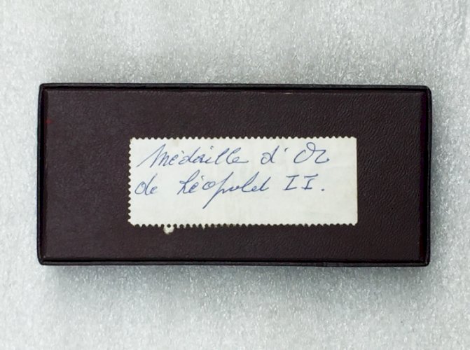 ABL : RARE 2 ORDRES LEOPOLD II MÉDAILLE D'OR + CHEVALIER - 2 DEVISES ORIGINAL