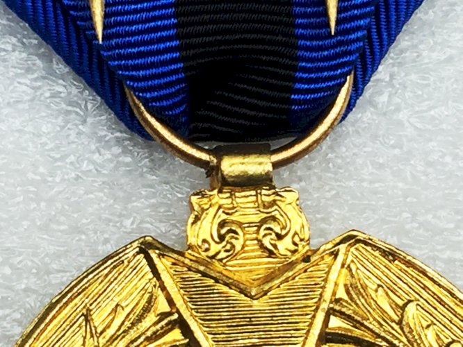 ABL : RARE 2 ORDRES LEOPOLD II MÉDAILLE D'OR + CHEVALIER - 2 DEVISES ORIGINAL