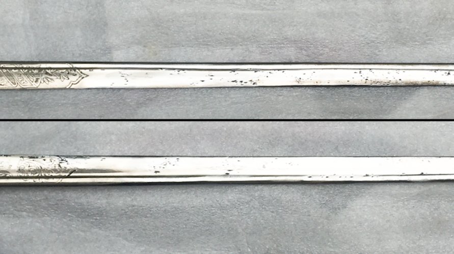 ABL RARE ET BEAU SABRE D'OFFICER BELGE M1889 - XX - ORIGINAL