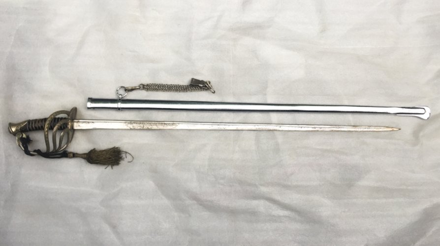 ABL RARE ET BEAU SABRE D'OFFICER BELGE M1889 - XX - ORIGINAL