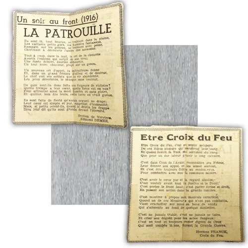 ABL RARE : LIVRE D'OR DE LA CARTE DU FEU WW1 ORIGINAL