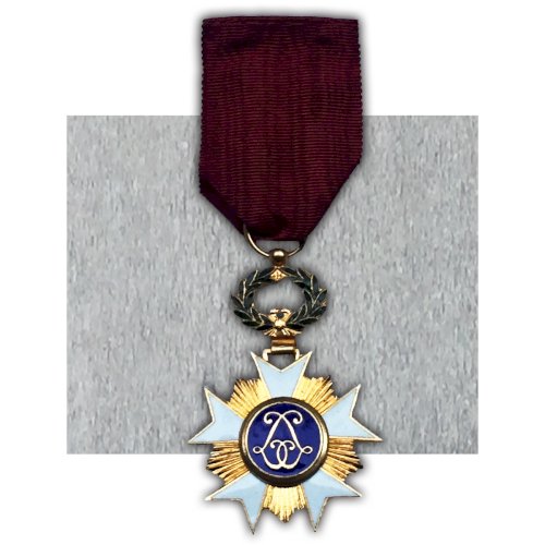ABL : RARE OFFICIER AVEC ÉPÉES DE L'ORDRE DE LA COURONNE BELGE XX ORIGINAL