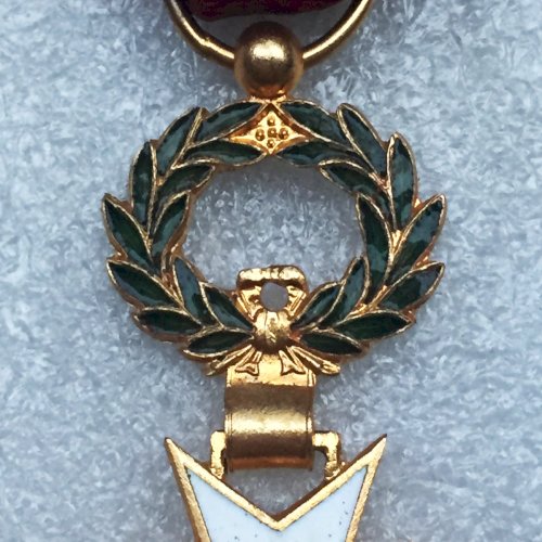 ABL : RARE OFFICIER AVEC ÉPÉES DE L'ORDRE DE LA COURONNE BELGE XX ORIGINAL