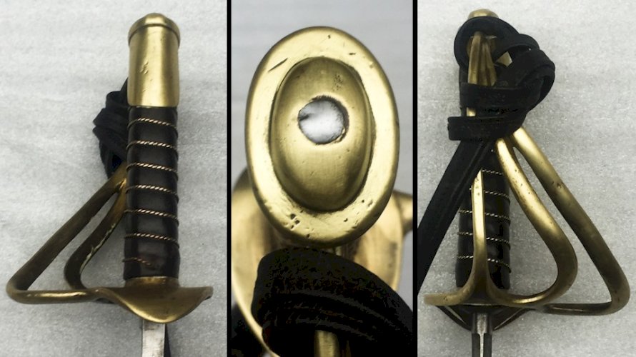 ABL RARE SABRE BELGE CAVALERIE M1822 / I 1089 / GB / 1888 / ROI LEOPOLD II XIX ORIGINAL