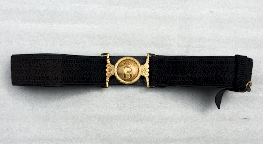 ABL : RARE SABRE BELGE OFF. SUPÉRIEUR / ROI BAUDOUIN '' POUR LE ROI ET LA PATRIE '' ORIGINAL