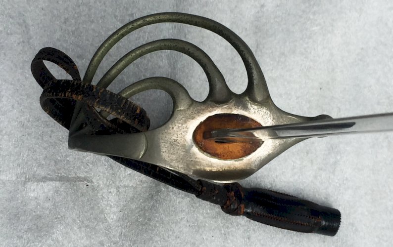 ABL Rare Sabre Officier Police Belge LEOPOLD III ORIGINAL