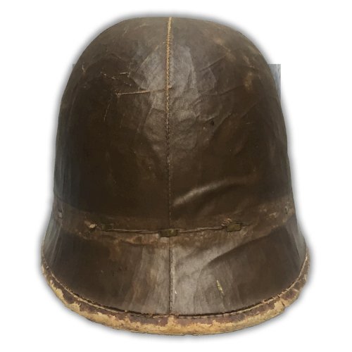 ABL : RARISSIME CASQUE DE MOTOCYCLISTE BELGE M38 LEOPOLD III ORIGINAL