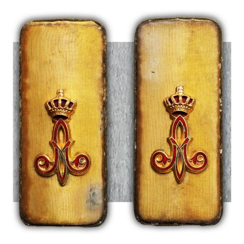 ABL : TRES RARE : BARETTE 9 MÉDAILLES BELGES + EPAULETTES - WW1 ALBERT 1ER ORIGINAL