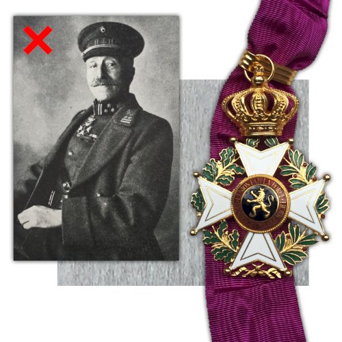 ABL TRES RARE BIJOU COMMANDEUR DE L'ORDRE LEOPOLD 1ER BILINGUE - JOSEPH PIRET - ORIGINAL