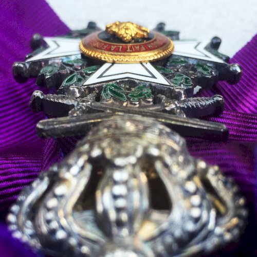 ABL TRES RARE BIJOU GRAND CORDON DE L'ORDRE LEOPOLD 1ER BILINGUE ORIGINAL