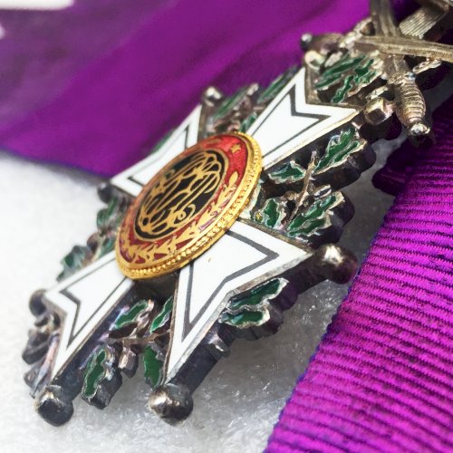 ABL TRES RARE BIJOU GRAND CORDON DE L'ORDRE LEOPOLD 1ER BILINGUE ORIGINAL