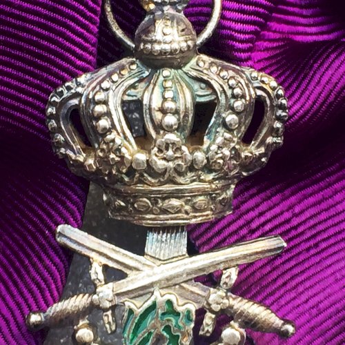 ABL TRES RARE BIJOU GRAND CORDON DE L'ORDRE LEOPOLD 1ER BILINGUE ORIGINAL