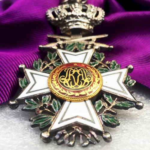 ABL TRES RARE BIJOU GRAND CORDON DE L'ORDRE LEOPOLD 1ER BILINGUE ORIGINAL