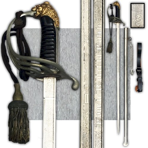 ABL Très Rare SABRE DE COMMISSAIRE Jules Fonson L III - ORIGINAL