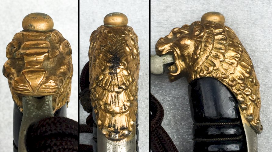 ABL Très Rare SABRE DE COMMISSAIRE Jules Fonson L III - ORIGINAL