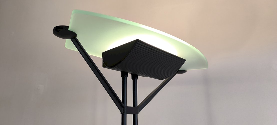 ✨✨✨ Accademia Terra - Magnifique lampadaire 1980’s Accademia Terra par Shigeaki Asahara pour LUCITALIA, excellent état ✨✨✨