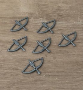 Accessoires Lego arc gris