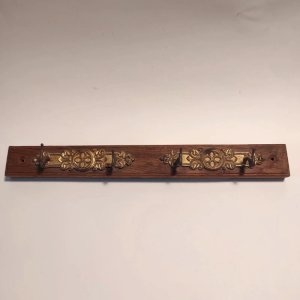 Vintage wooden cloth hanger, old style