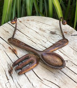 Accroche torchons en métal