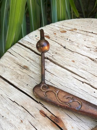 Accroche torchons en métal