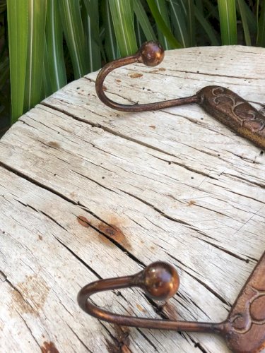 Accroche torchons en métal