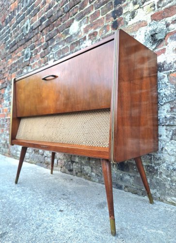 ACEC meuble vintage radio et tourne disques 5503