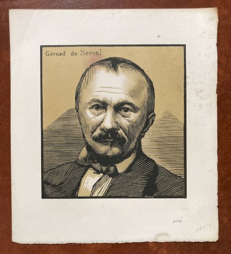 Achille Ouvré 10 gravures Baudelaire Ronsard Racine de Nerval Zola Chateaubriand Maupassant P Valéry J Romain A France 