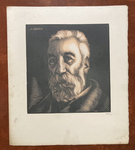 Achille Ouvré 10 gravures Baudelaire Ronsard Racine de Nerval Zola Chateaubriand Maupassant P Valéry J Romain A France 