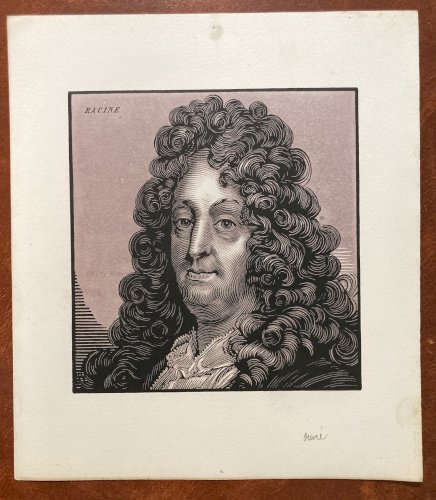 Achille Ouvré 10 gravures Baudelaire Ronsard Racine de Nerval Zola Chateaubriand Maupassant P Valéry J Romain A France 
