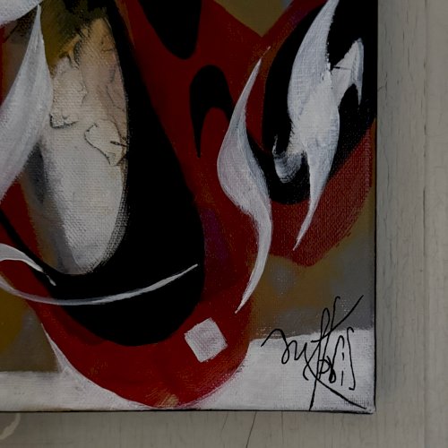 Acrylique sur toile par Mabris XXIe 2020 intitulée L'Art Extrême A5734