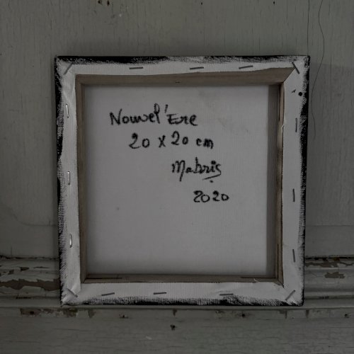 Acrylique sur toile par Mabris XXIe 2020 intitulée Nouvel'Ere A5731