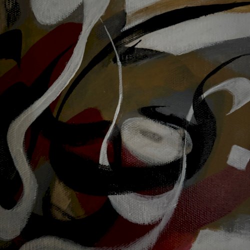 Acrylique sur toile par Mabris XXIe 2020 intitulée Saga du Vivant A5729