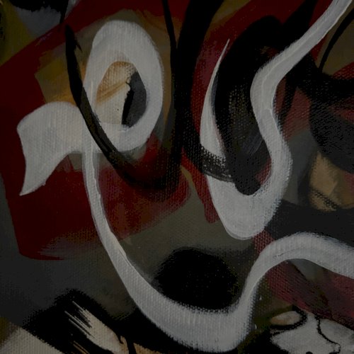 Acrylique sur toile par Mabris XXIe 2020 intitulée Saga du Vivant A5729