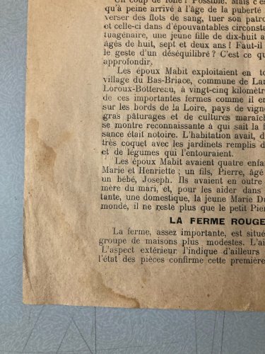 Affiche Crime Troppmann Assassin Sang Horreur Ferran Massacre Journal
