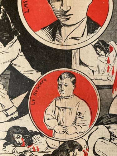 Affiche Crime Troppmann Assassin Sang Horreur Ferran Massacre Journal