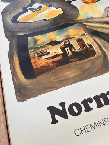 Affiche de chemin de fer Normandie