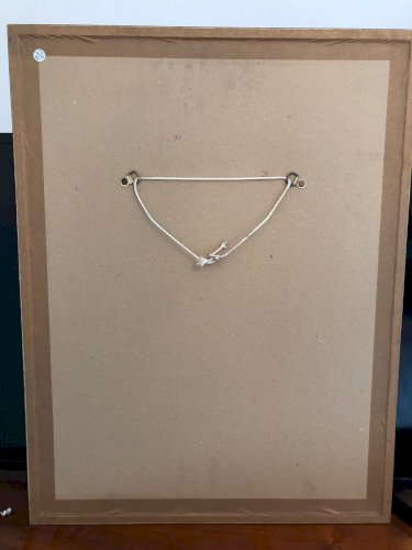 Affiche exposition Yves Brayer – Galerie 26 Place des Vosges Paris – 2002ffiche