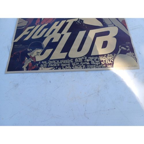 Affiche  Figth Club  de Joshua Budich