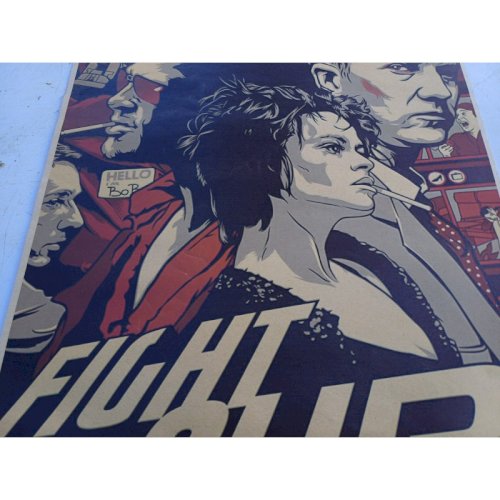 Affiche  Figth Club  de Joshua Budich