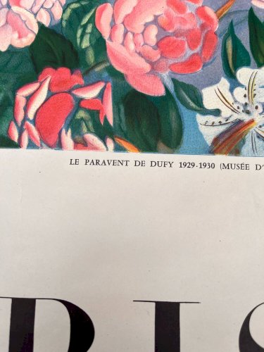 Affiche le paravent de Duffy