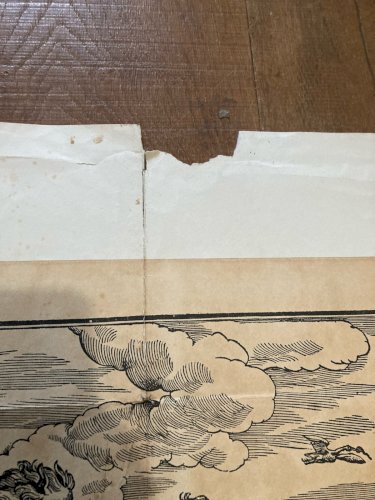 Affiche  Lithographie 1930 Art Flamant Gravure Centenaire Indépendance Belge