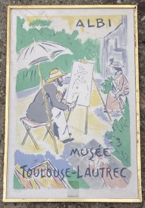 Mourlot Print: Albi Toulouse Lautrec Museum