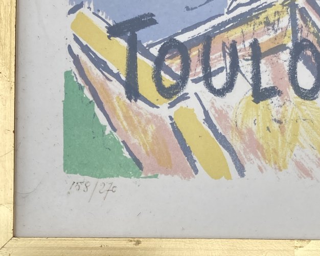 Affiche Mourlot Imp : Albi Musée Toulouse Lautrec