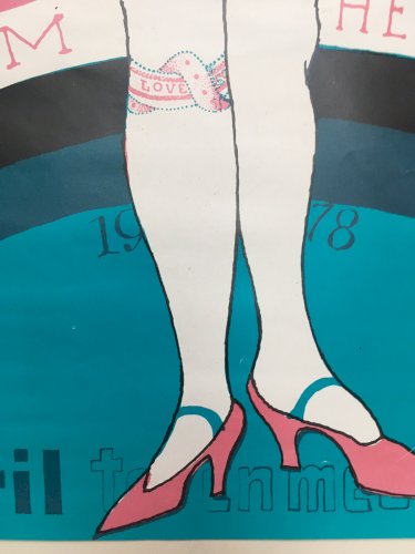 Affiche Musée Theatre Cirque Amsterdam De Nicolaas Wijnberg 1978
