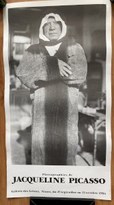 Affiche - Photographies de Jacqueline Picasso - Galerie des Arènes - Nimes 1983